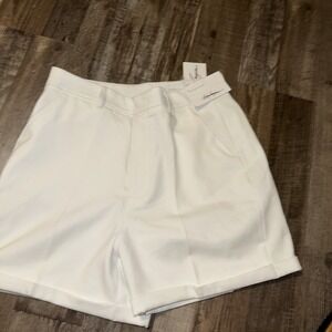 Lady Hagen Golf Athletic Shorts White Size 6 New